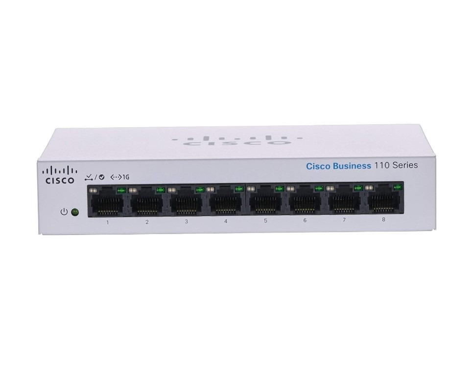 Cisco 110 Series 8-port Ethernet switch
