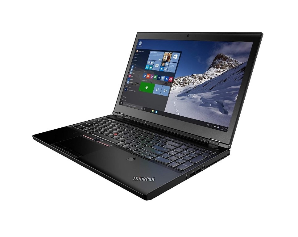 Black laptop with Windows OS on screen.