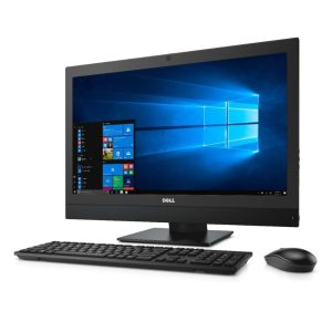 Dell computer monitor with keyboard and mouse