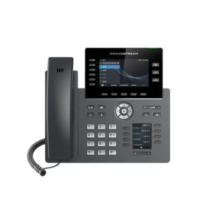 Grandstream desktop VoIP phone with LCD display