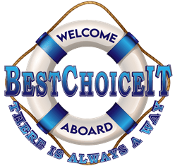 Lifebuoy with 'Best Choice IT' and 'Welcome Aboard' text.